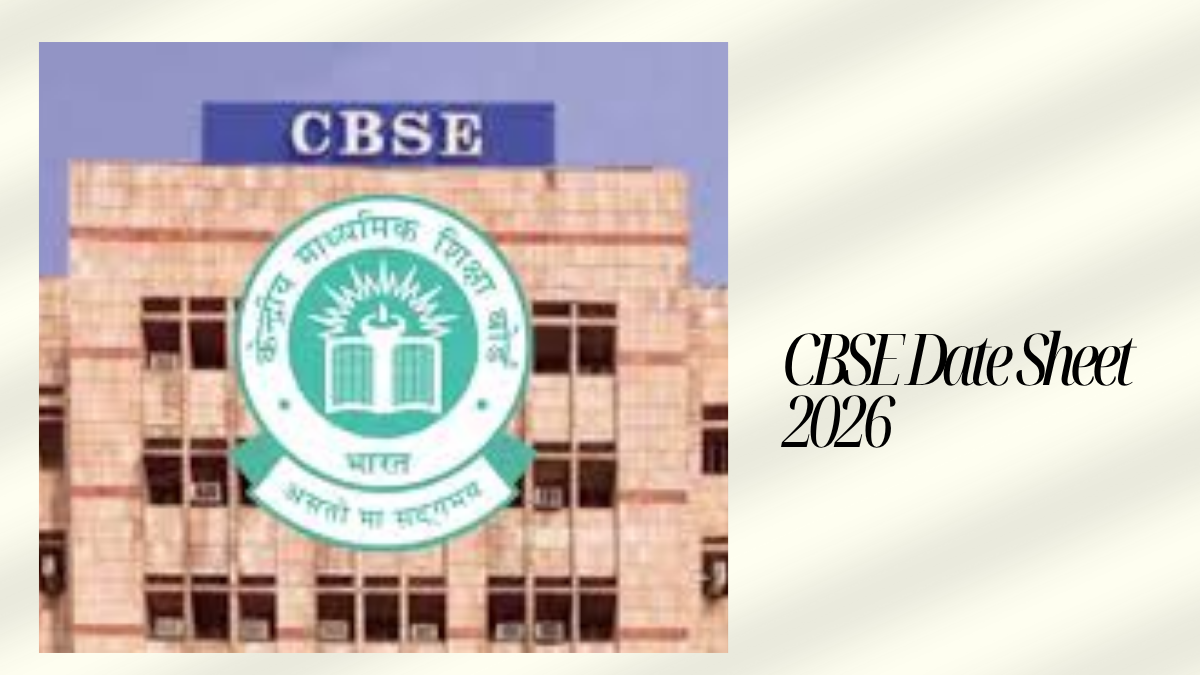 CBSE Date sheet 2026