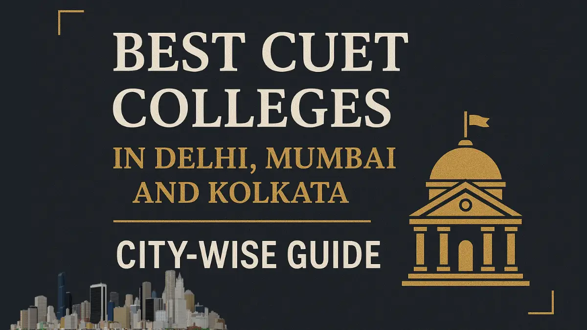 Best CUET Colleges in Delhi, Mumbai, and Kolkata City-Wise Guide