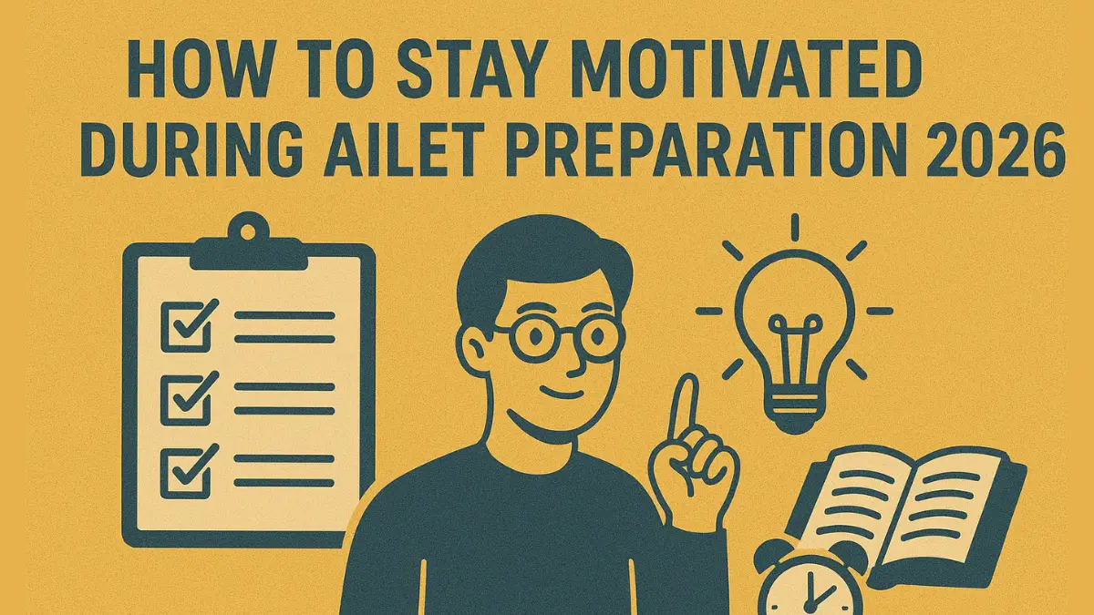 How to Stay Motivated During AILET Preparation