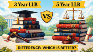 Difference 3 Year LLB vs 5 Year LLB