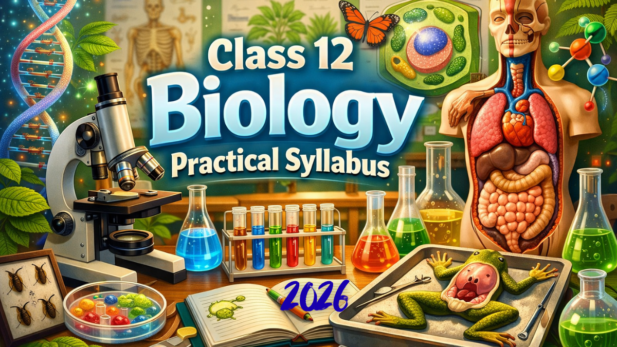 Class 12 Biology Practical Syllabus 2026