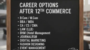 Career Options After 12th Commerce, Check Right Career Path After Class 12