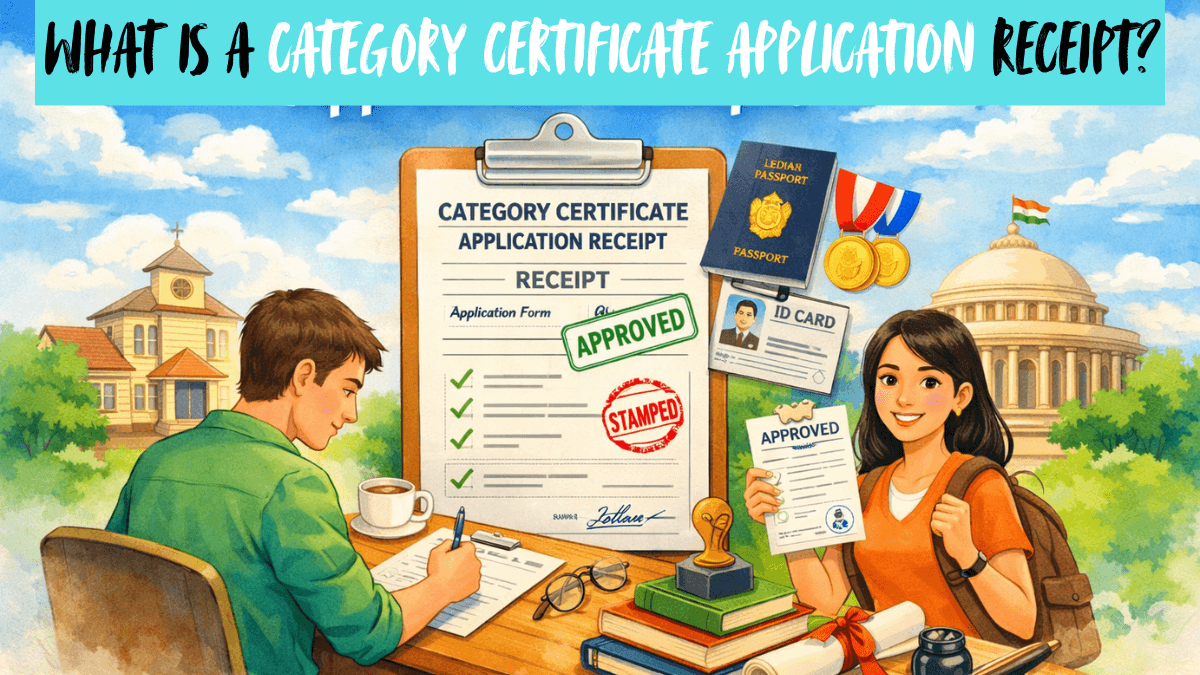 category certificate application