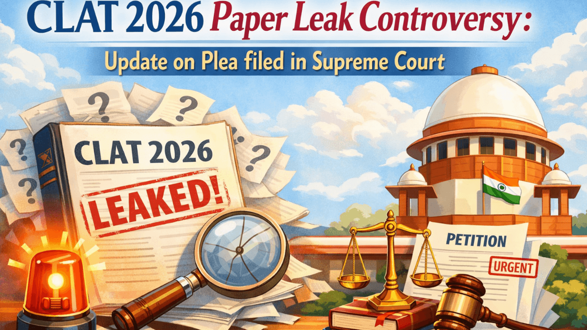 CLAT 2026 paper leak controversy