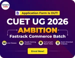 CUET UG Commerce 2026 Batch Banner Image