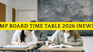 MP Board time table 2026