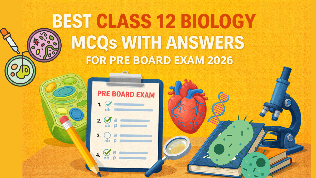 Class 12 biology MCQs