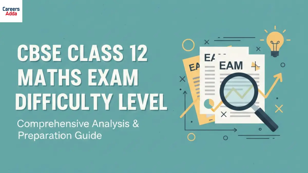 CBSE Class 12 Maths Exam Difficulty Level