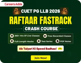 Online coaching for CUET PG LLB 2026 Raftaar Fastrack crash course