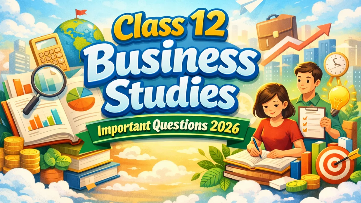 class 12 business studies important questions