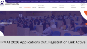 IPMAT 2026 Applications Out