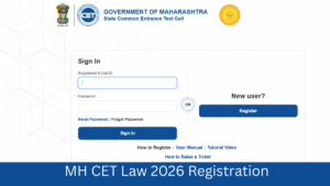 MH CET Law 2026 Registration