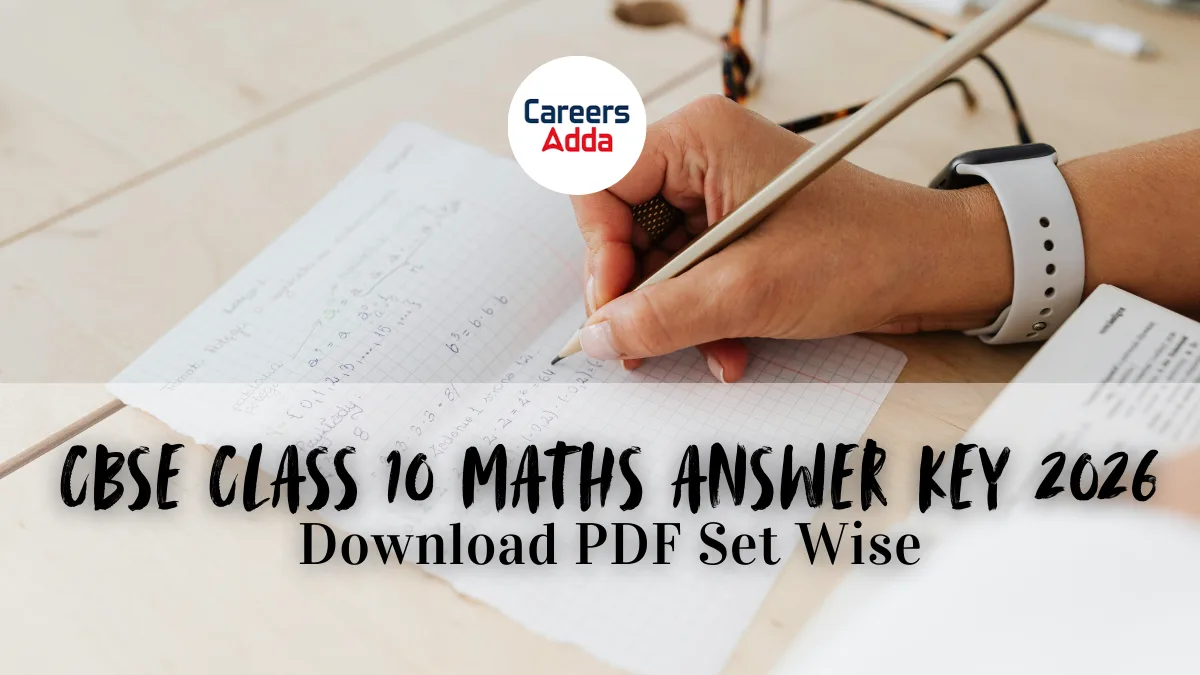 CBSE Class 10 Maths Answer Key 2026