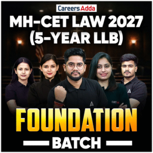 MH CET Law 2027 5 Year LLB Foundation Batch by Careers Adda for law entrance exam preparation
