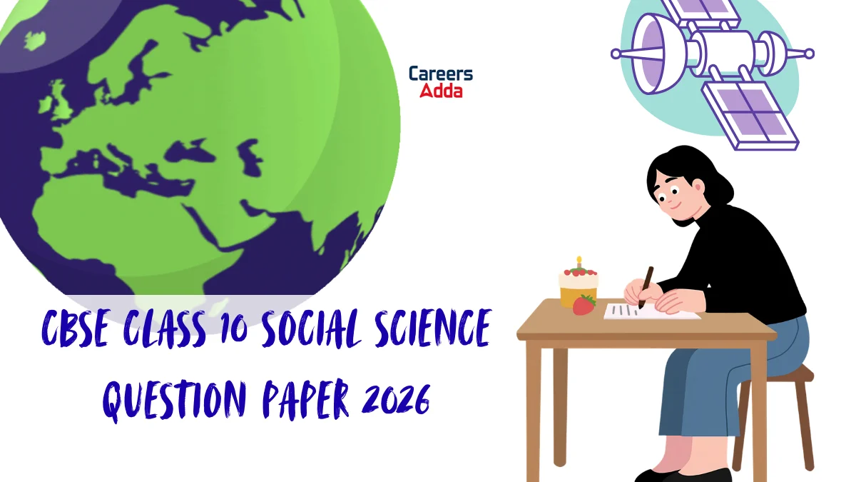 CBSE Class 10 Social Science Question Paper 2026