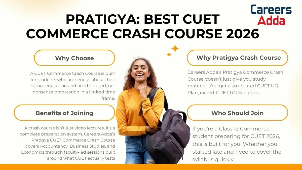 Pratigya Best CUET Commerce Crash Course 2026