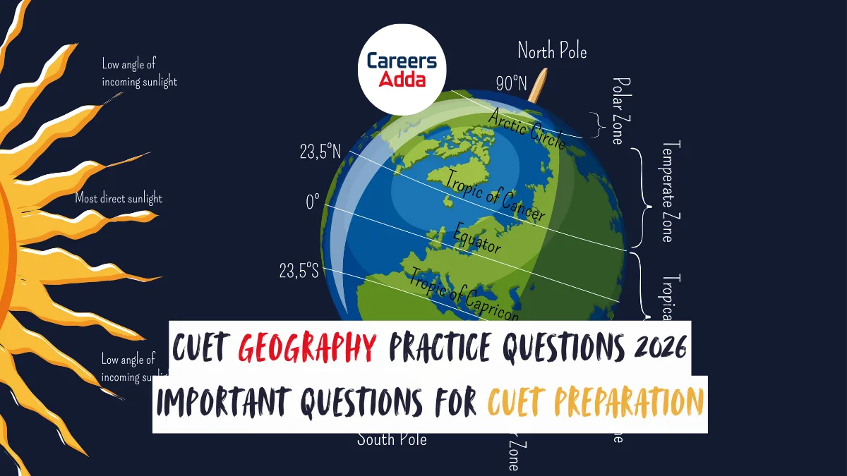CUET Geography Practice Questions 2026