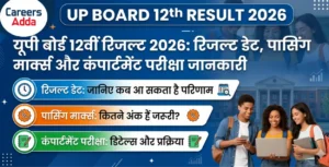 UP board 12th result 2026