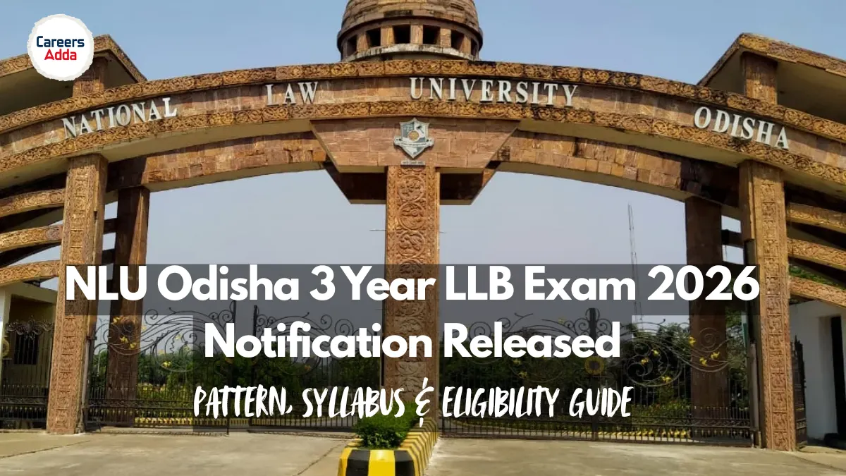 NLU Odisha 3 Year LLB Exam 2026