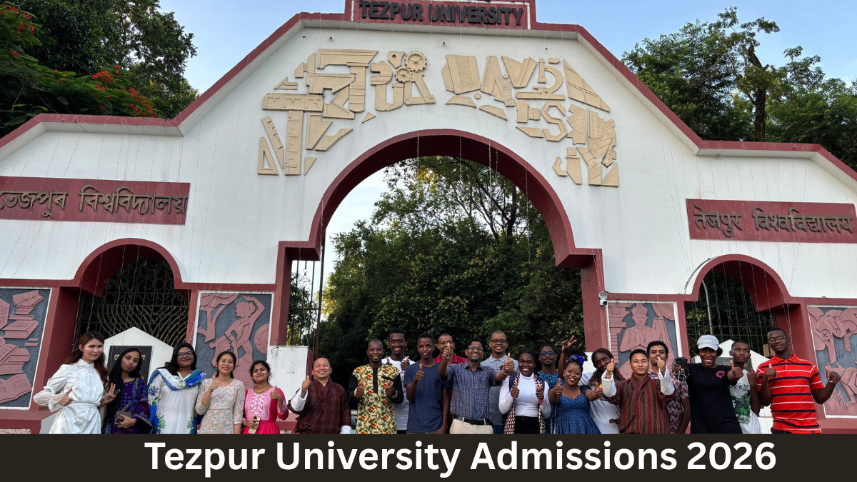 Tezpur University Admissions 2026