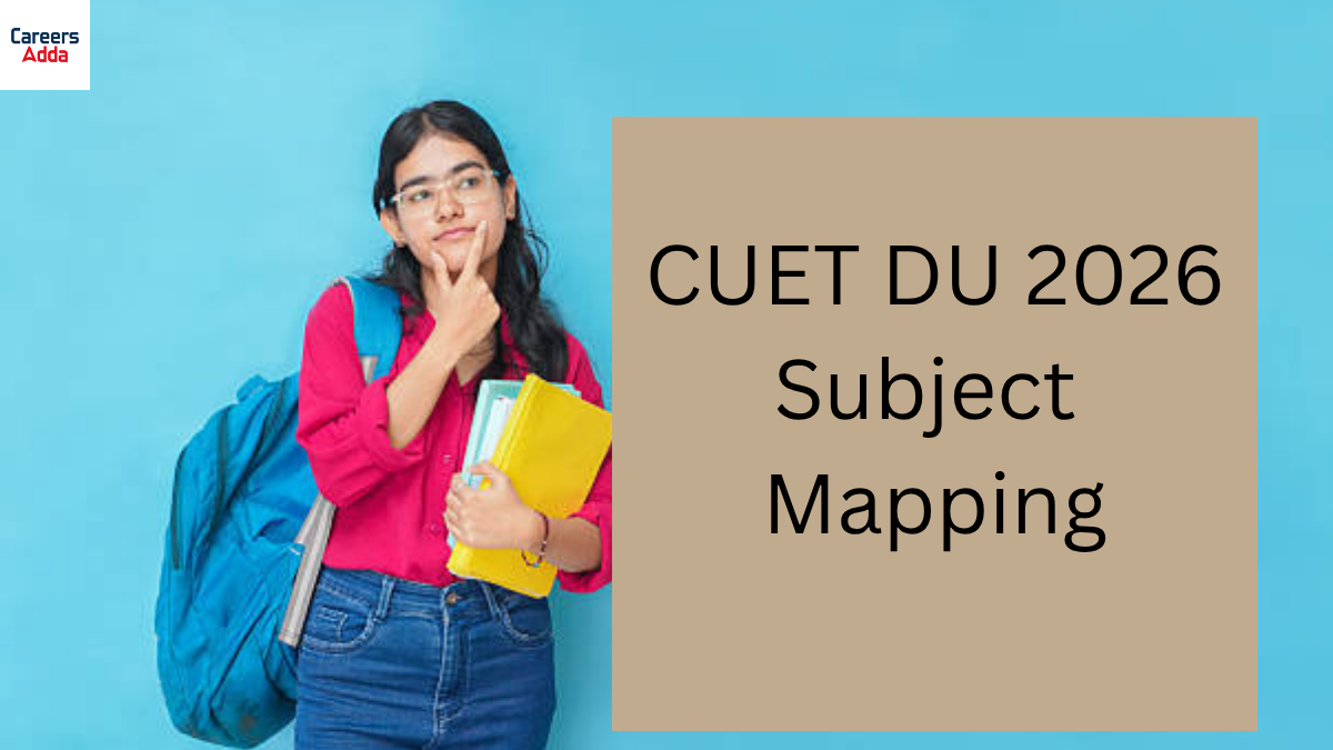 CUET DU 2026 Subject Mapping