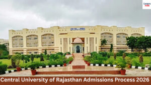 Central University of Rajasthan Admissions Process