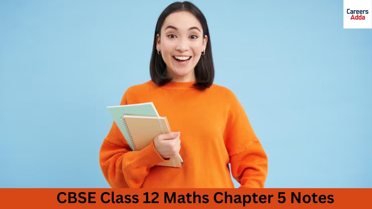 CBSE Class 12 Maths Chapter 5 Notes