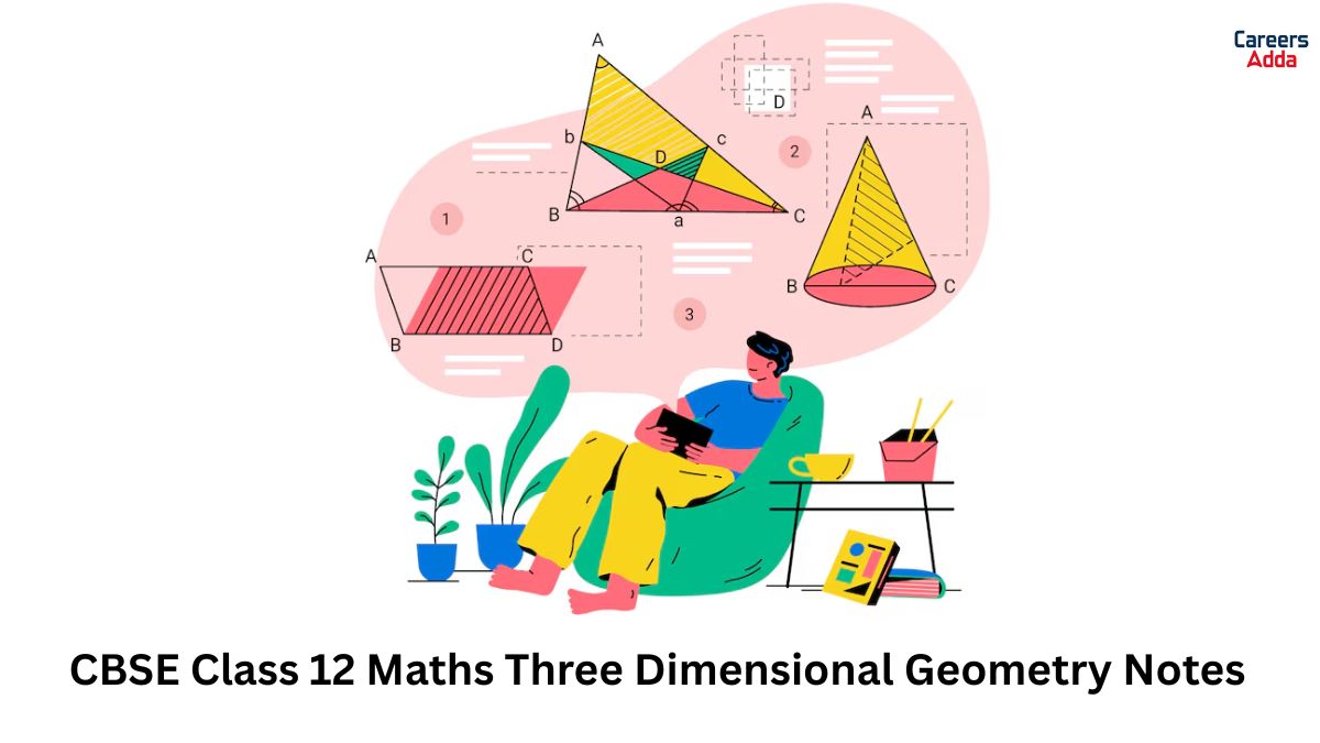 CBSE Class 12 Maths Three Dimensional Geometry Notes