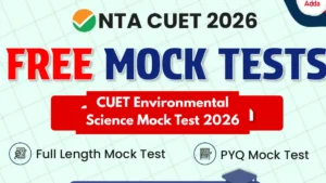 CUET Environmental Science Mock Test 2026