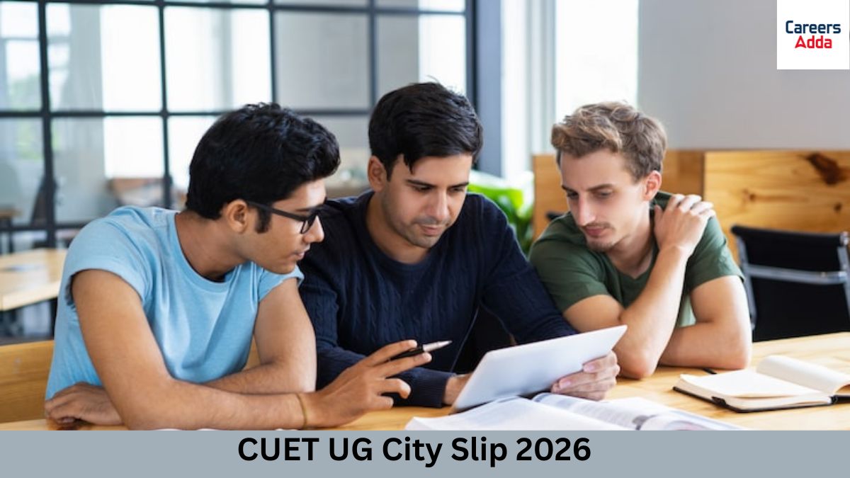 CUET UG City Slip 2026